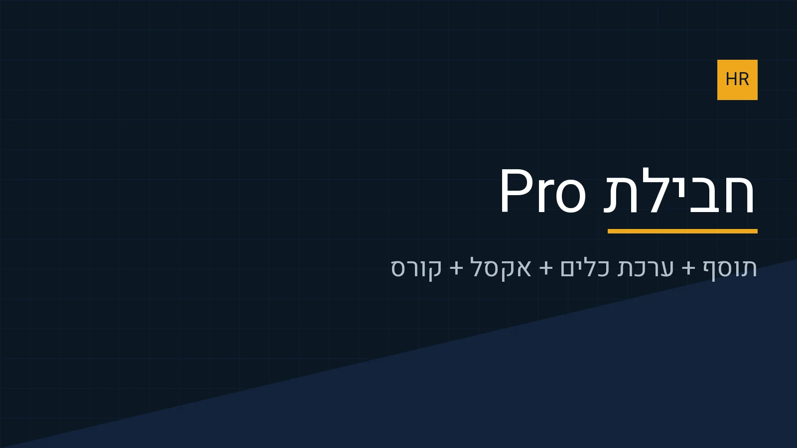חבילת Pro
